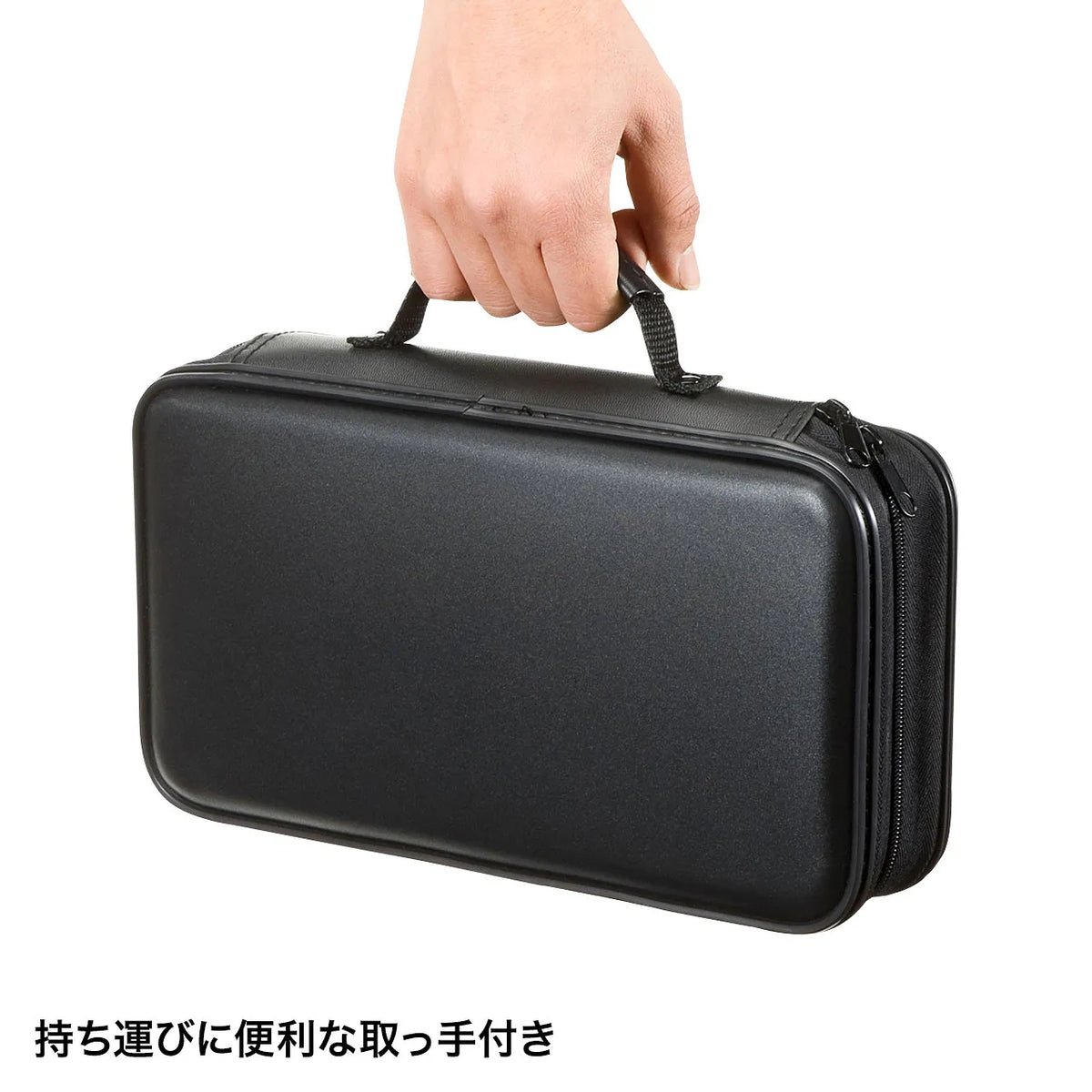 DVD/CD Semi-Hard Case (Holds 96 Discs, Black) FCD-WL96BK