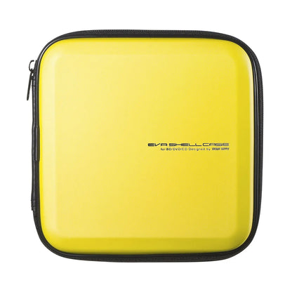 Blu-ray Disc Compatible Semi-Hard Case (Holds 24 Discs, Yellow) FCD-WLBD24Y