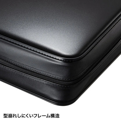 ブルーレイディスク対応セミハードケース（320枚収納・ブラック） FCD-WLBD320BK