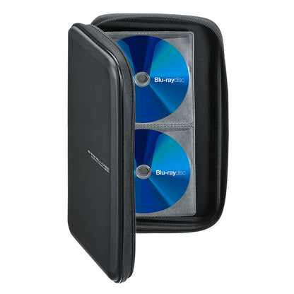 Blu-ray Disc Compatible Semi-Hard Case (Holds 56 Discs, Black) FCD-WLBD56BK
