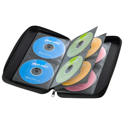 Blu-ray Disc Compatible Semi-Hard Case (Holds 56 Discs, Black) FCD-WLBD56BK