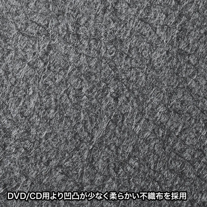 ブルーレイディスク対応セミハードケース（56枚収納・シルバー） FCD-WLBD56S
