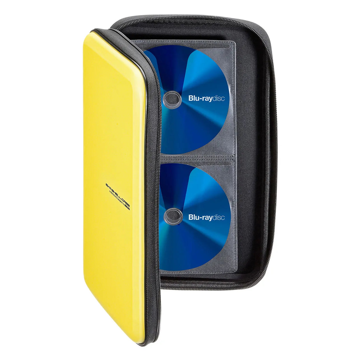 Blu-ray Disc Compatible Semi-Hard Case (Holds 56 Discs, Yellow) FCD-WLBD56Y