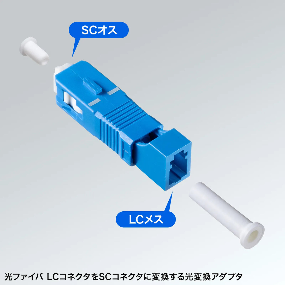 光変換アダプタ（SC/LC(F)、シングルモード） HAD-SCLCF-SM