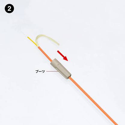 Fiber optic fast LC connector HKB-AC-FLCMM