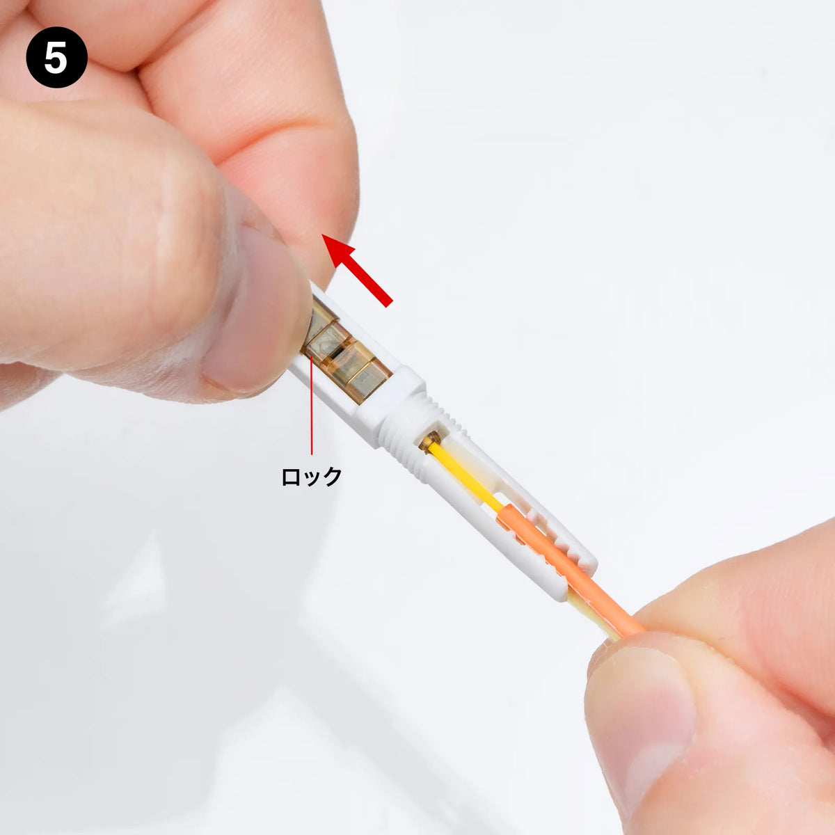 Fiber optic fast SC connector HKB-AC-FSCMM