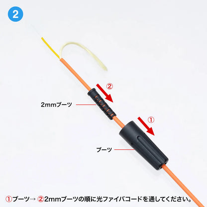 Fiber optic fast SC connector HKB-AC-FSCMM