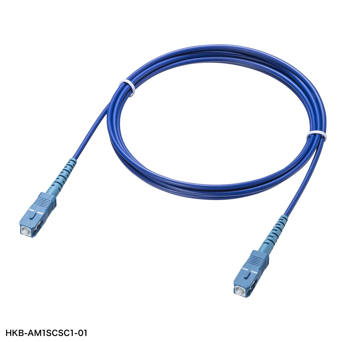 Armored single-core fiber optic cable (single mode, SC-SC, 1m) HKB-AM1SCSC1-01