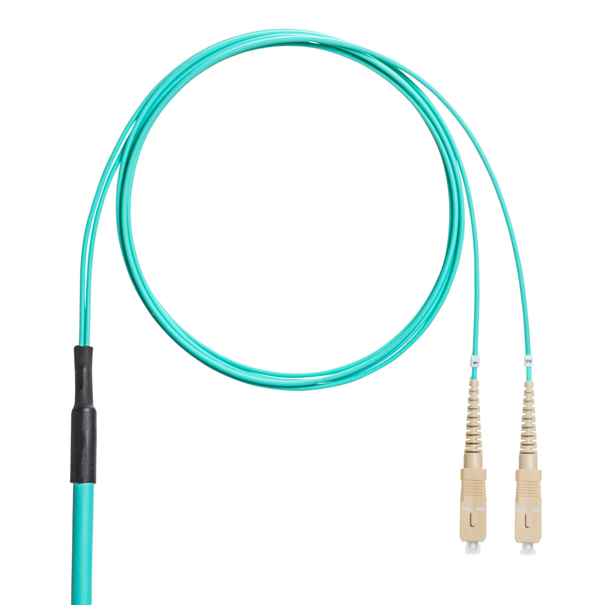 Code bundle type fiber optic cable (multi 50um OM3, SCx2 on both ends, 200m) HKB-CSOM3SCSC-200