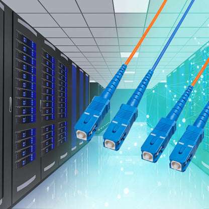 Code bundle type fiber optic cable (single mode, SCx2-SCx2, 150m) HKB-CSSCSC1-150