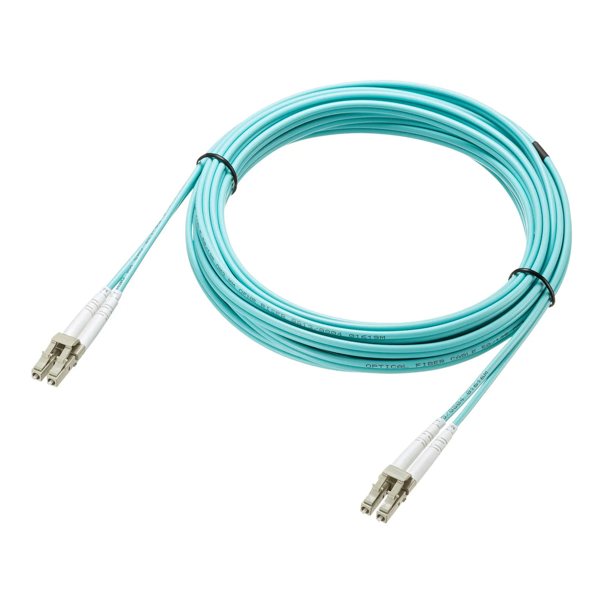 Reinforced spectacle-type fiber optic cable (multi OM3, LC x 2 - LC x 2, 5m) HKB-HOM3LCLC-05