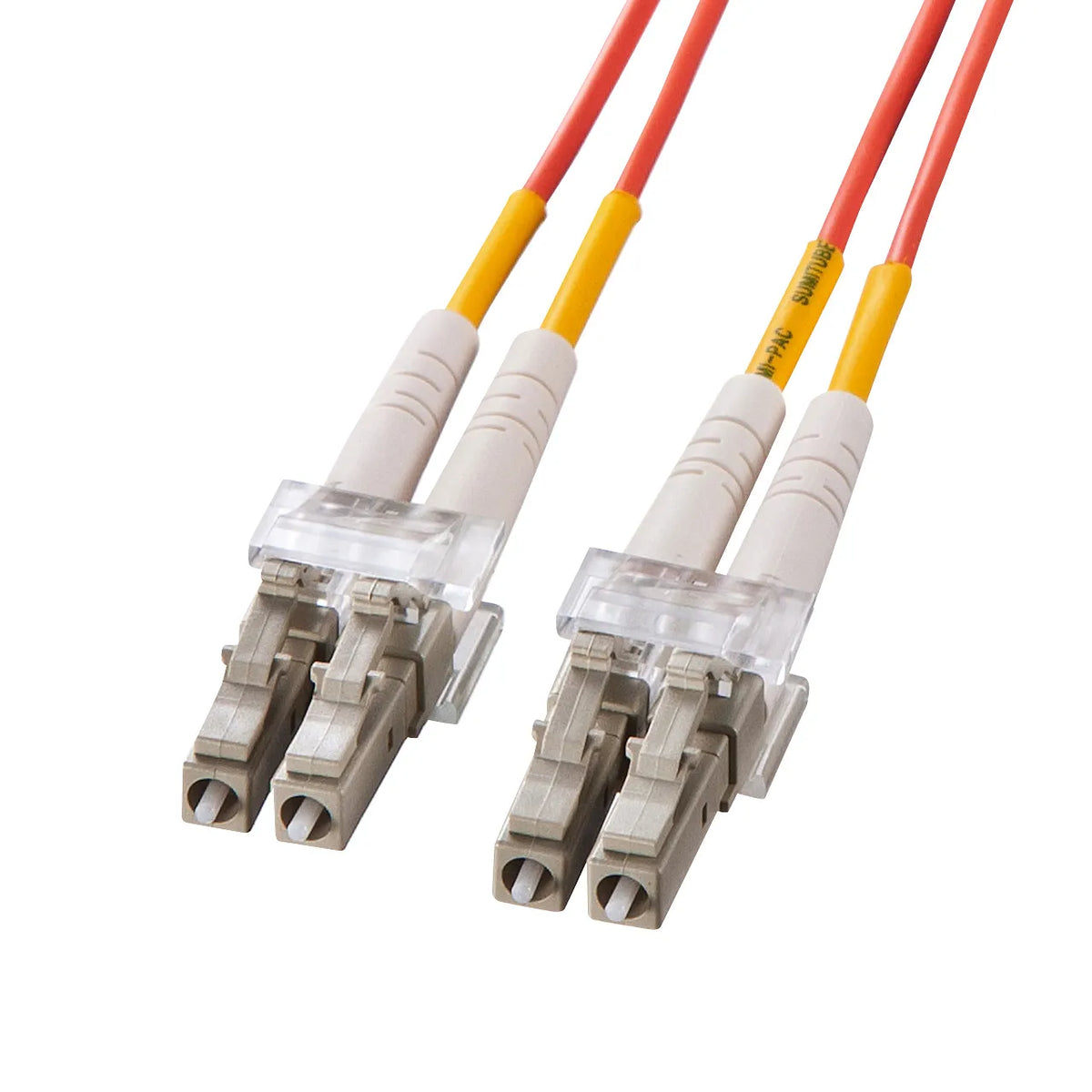 Spectacle-type optical fiber cable (multi-type 62.5μm, LC×2-LC×2, 1m) HKB-LCLC6-01L