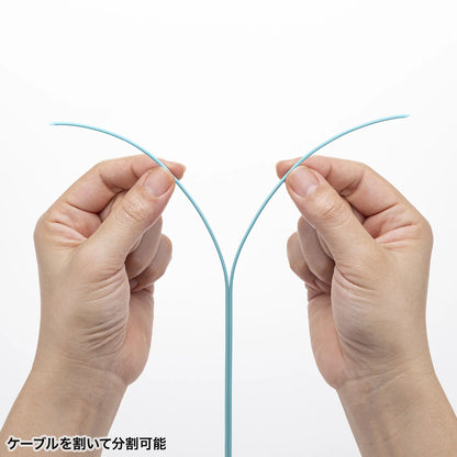 100m of 2-core fiber optic cable (Multi OM3) HKB-M2OM3-CB100