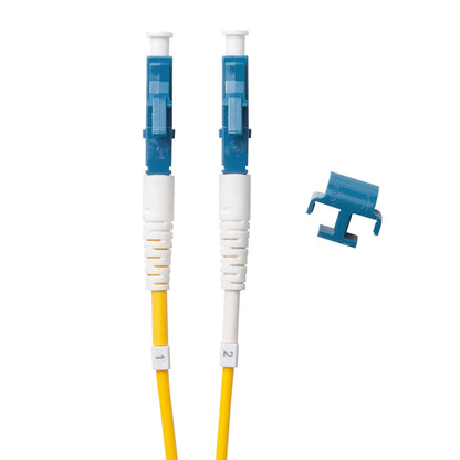 Spectacle-type optical fiber cable (single 9μm, LC×2-LC×2, 1m) HKB-MOS2LCLC-01