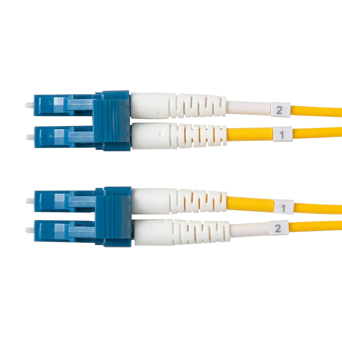 Spectacle-type optical fiber cable (single 9μm, LC×2-LC×2, 1m) HKB-MOS2LCLC-01