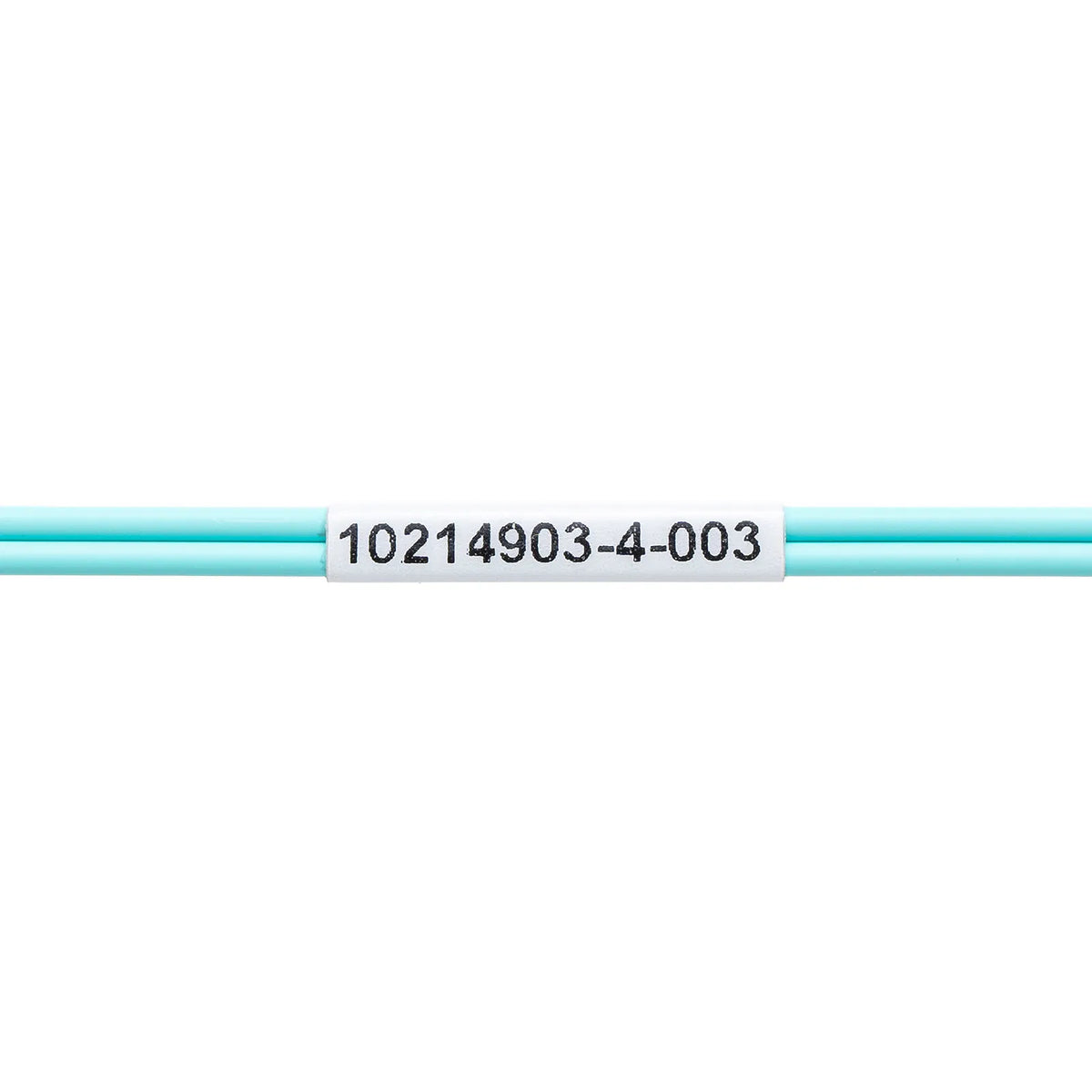 Spectacle-type optical fiber cable (multi 50μm OM3, LC×2-LC×2, 1m) HKB-OM3LCLC-01N