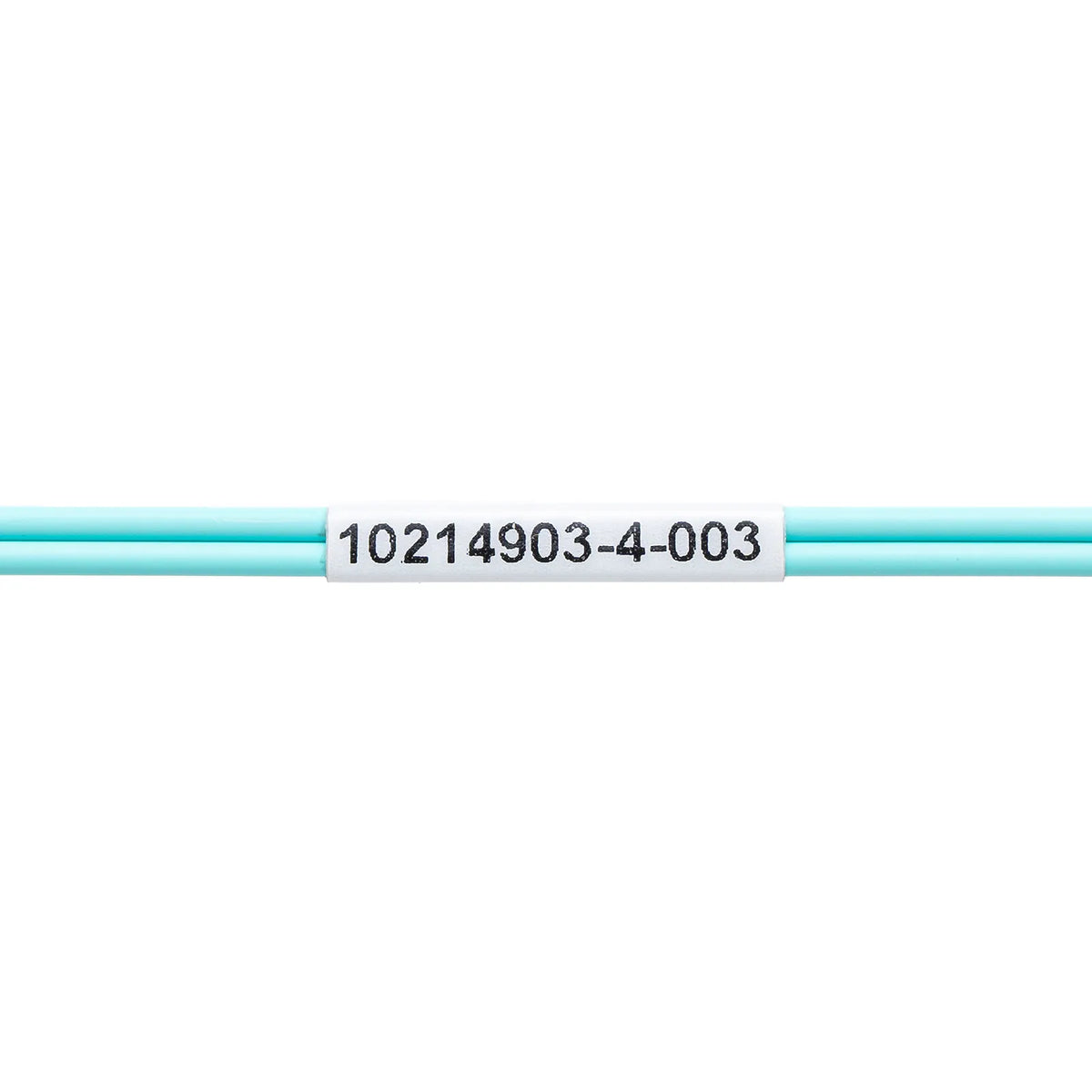 Spectacle-type optical fiber cable (multi 50μm OM3, LC×2-SC×2, 1m) HKB-OM3LCSC-01N