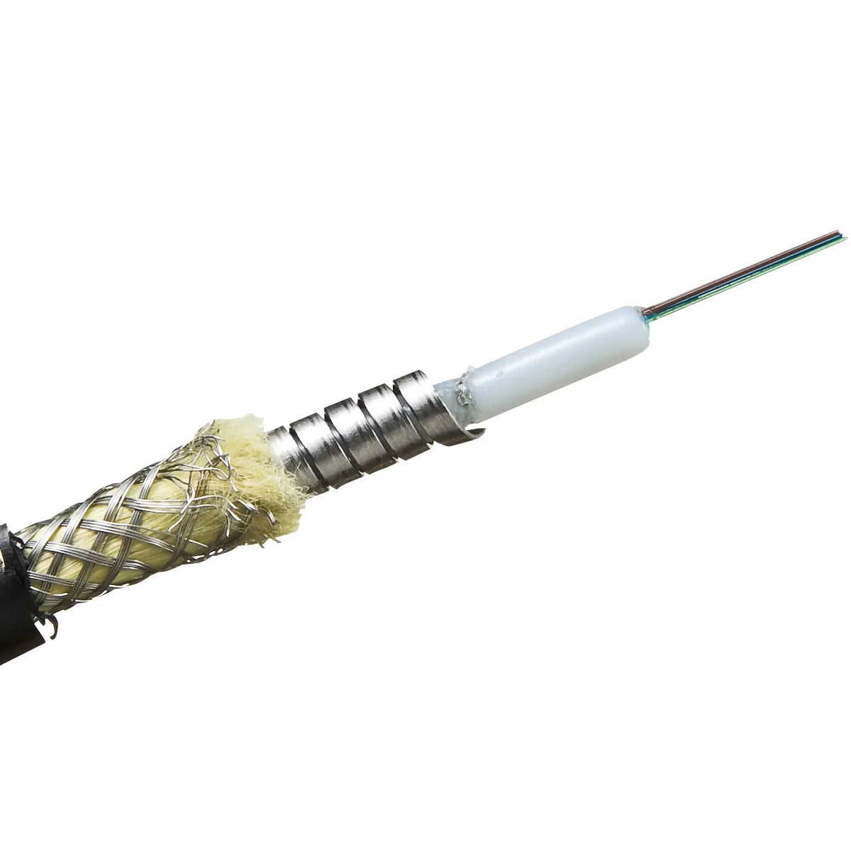 Waterproof Robust Fiber Optic Cable (Single 9.2μm, SC×4-SC×4, 50m) HKB-SCSCWPRB1-50