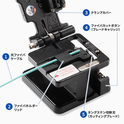 光ファイバクリーバー HKB-TL36