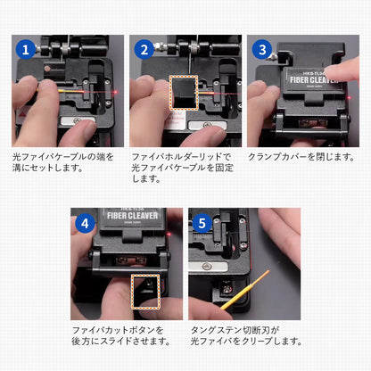 光ファイバクリーバー HKB-TL36