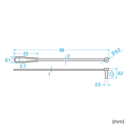 LC connector anti-drop cap (for ferrules) HKB-TLCVR3