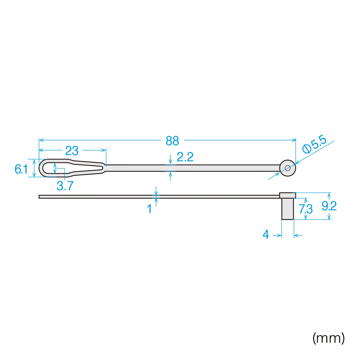 SC connector anti-drop cap (for ferrules) HKB-TLCVR4