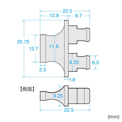 SC Port Dust Cover (2-Core Type) HKB-TLDST4