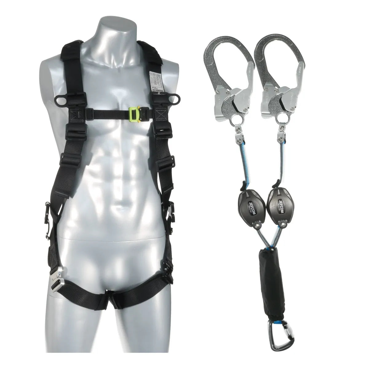 Harness and lanyard set HS-20BKB-A