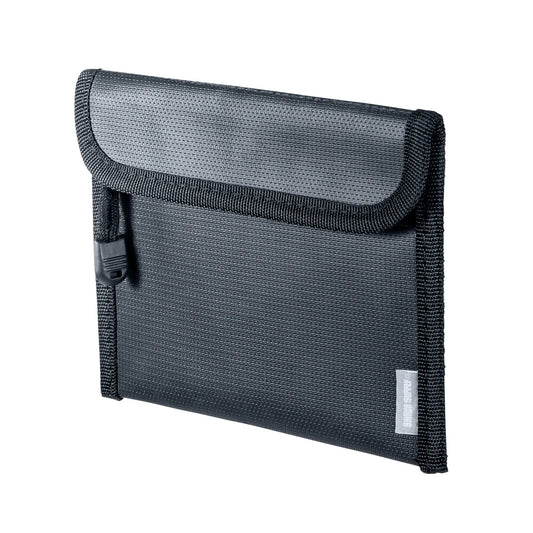 Flame-retardant mobile battery pouch IN-FP1BK