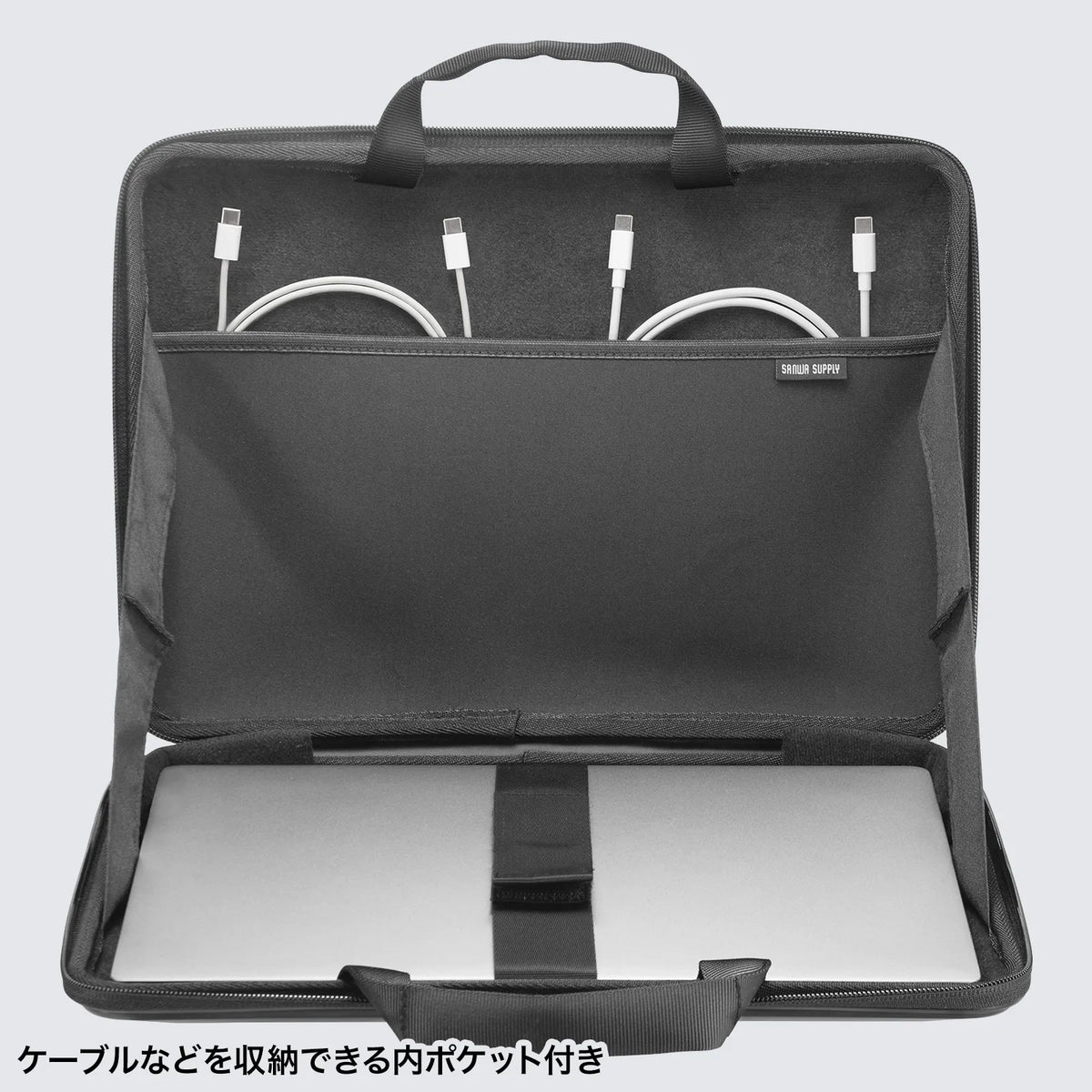 ハードシェルPCインナーケース IN-HD1301BK