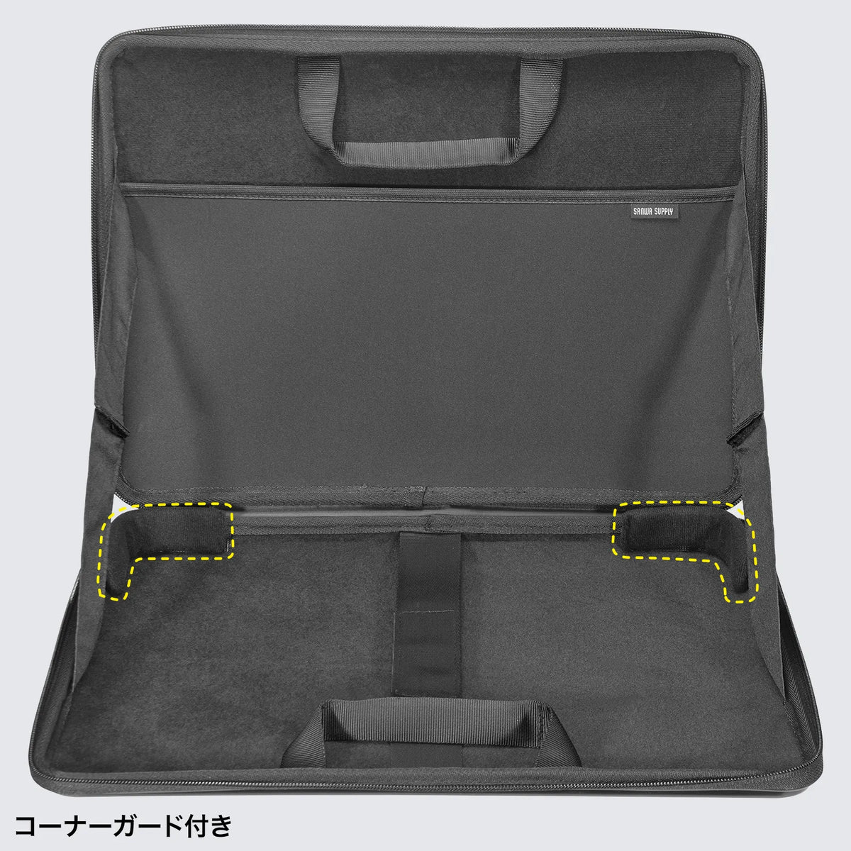 Hard shell PC inner case IN-HD1501BK