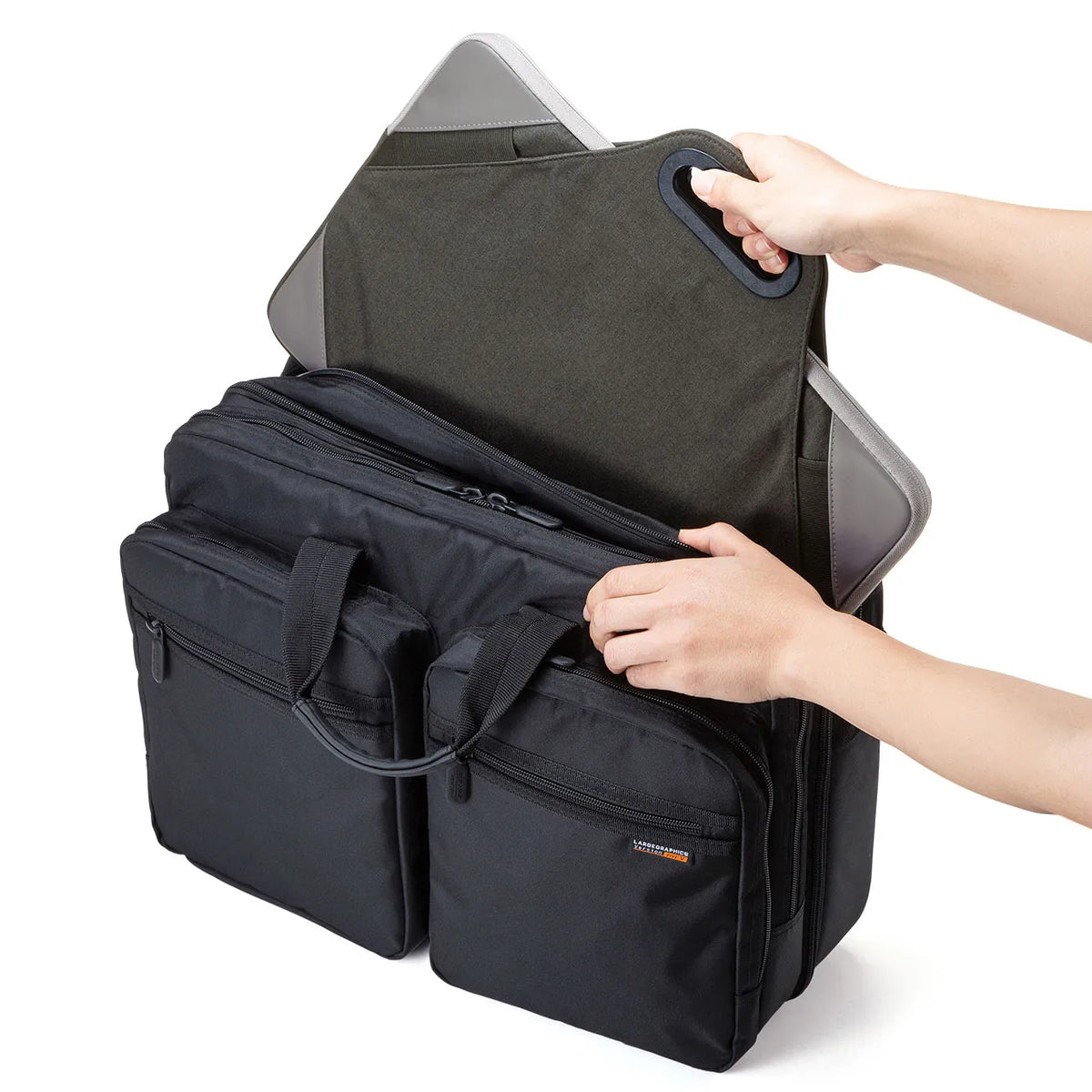 Shock-absorbing PC case (15.6-inch widescreen) IN-MF15BK