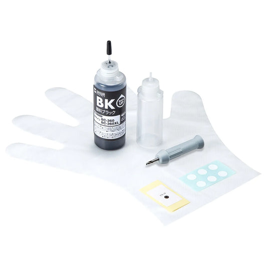 Refill ink for BC-360, part number INK-C360B60S