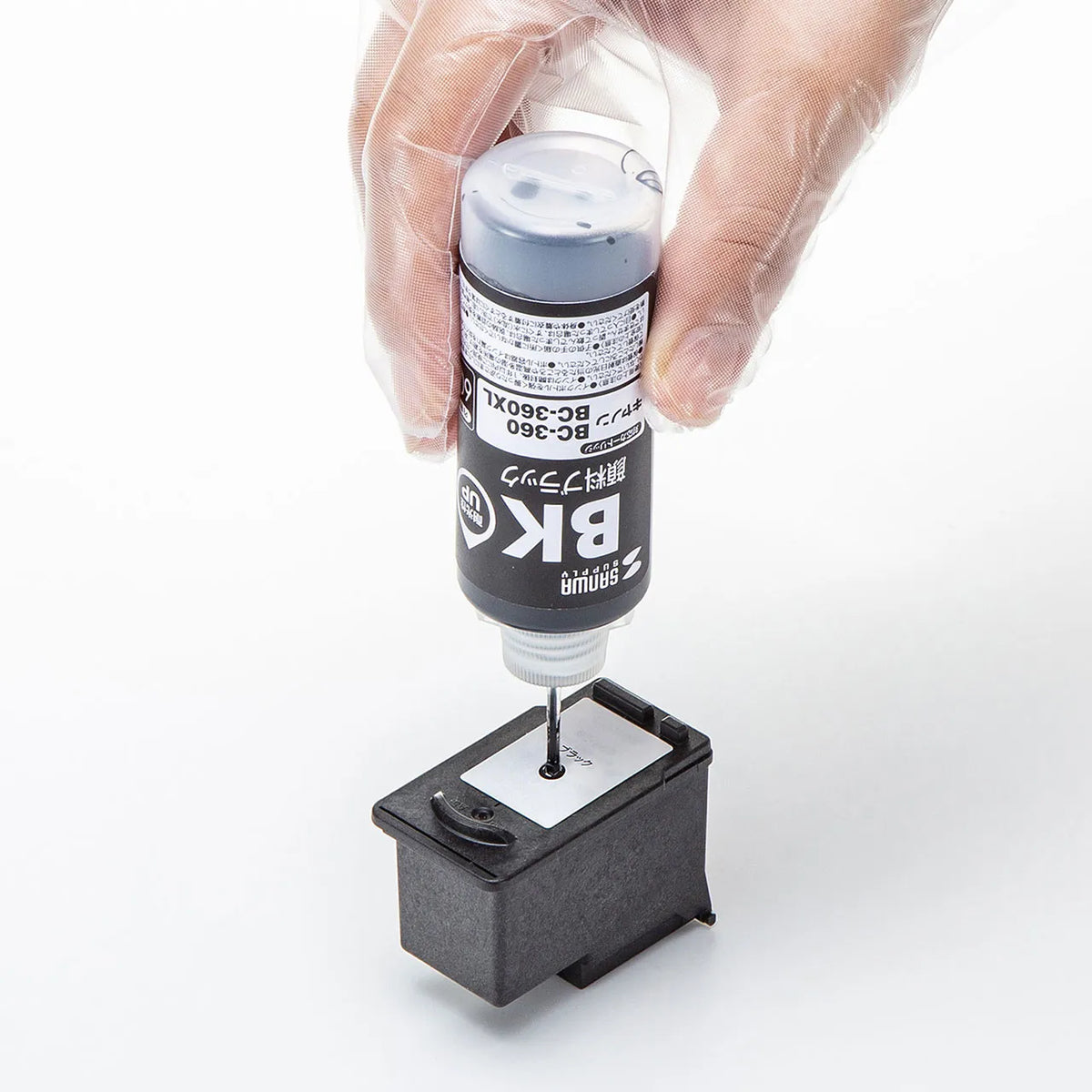 Refill ink for BC-360, part number INK-C360B60S