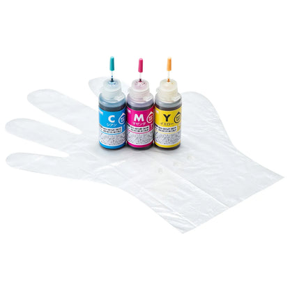 Refill ink for BCI-381/XKI-N11C, M, and Y ink cartridges: INK-C381S30