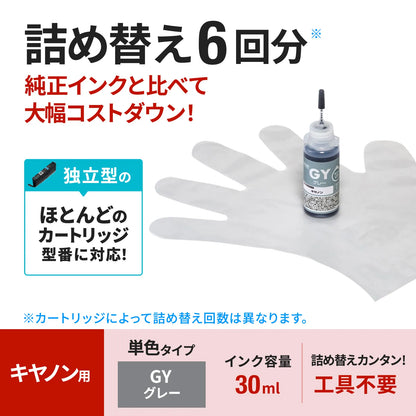 キヤノン用詰め替えインク INK-CBCIMG30