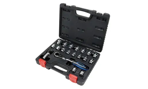 Socket wrench set ISW-0819