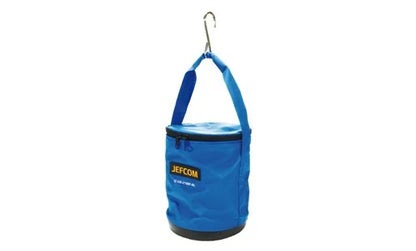 Electrician's Trash Bucket (Plastic Bottom, with Lid) IZ-DB-210BF-BL