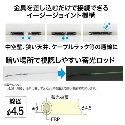 Joint Fishing Master Rod (Easy Joint) JEL-4560-R
