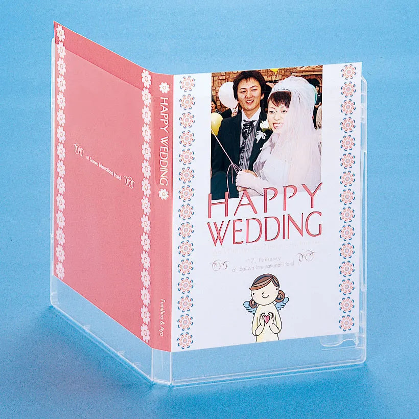 インクジェットDVDトールケースカード(つやなしマット) JP-DVD6N