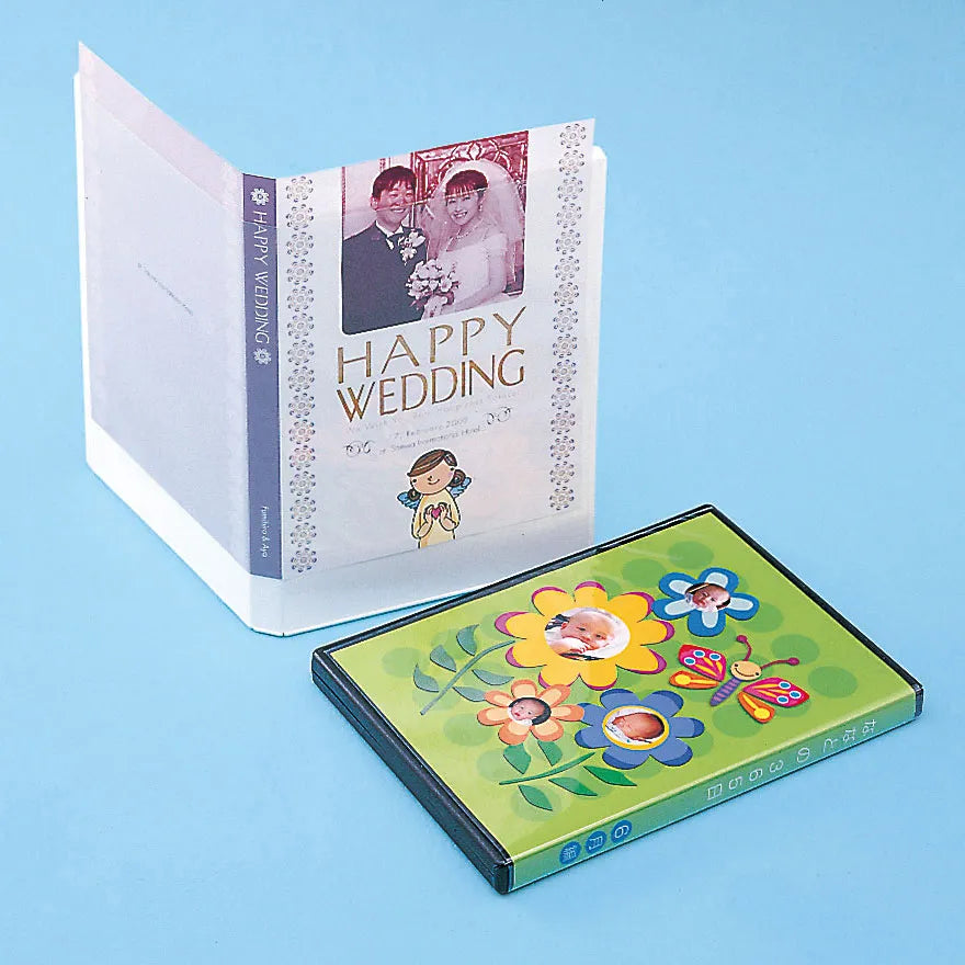 インクジェットDVDトールケースカード(つやなしマット) JP-DVD6N