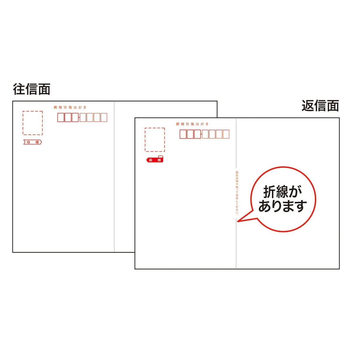 インクジェット往復はがき（つやなしマット20枚入り） JP-HKDP20N2