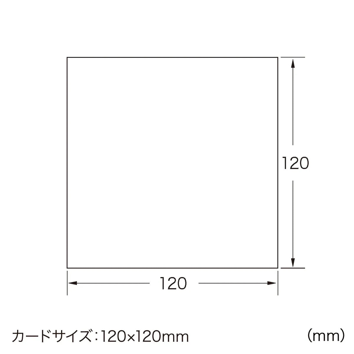 プラケース用インデックスカード・薄手 JP-IND12