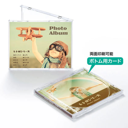 Inkjet CD case bottom card JP-IND3N
