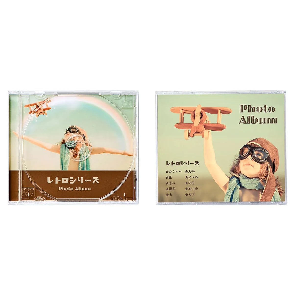 Inkjet CD case bottom card JP-IND3N