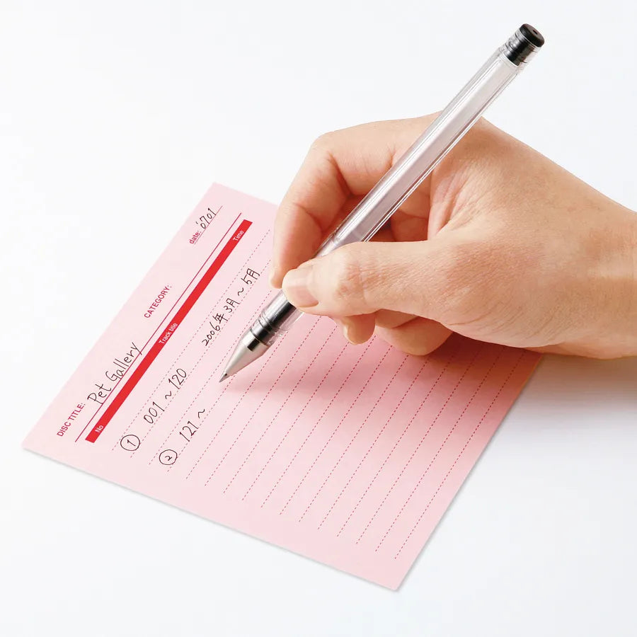 Handwritten index cards (pink) JP-IND6P