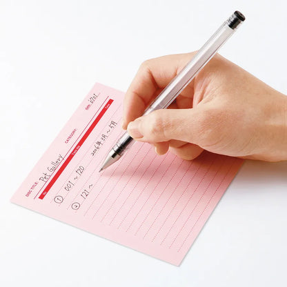 Handwritten index cards (pink) JP-IND6P