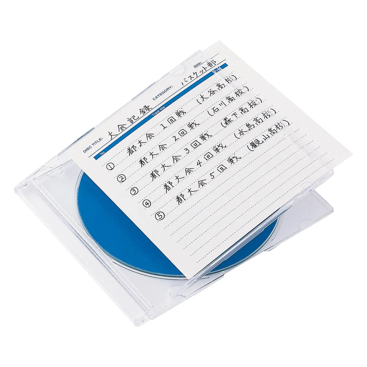 Handwritten Index Cards (Glossy Type, Extra Quantity) JP-IND7N-50