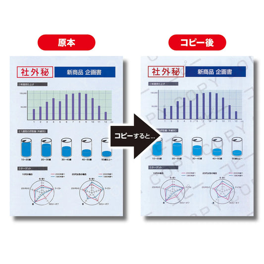 Multi-type copy-proofing paper (A4) JP-MTCBA4N