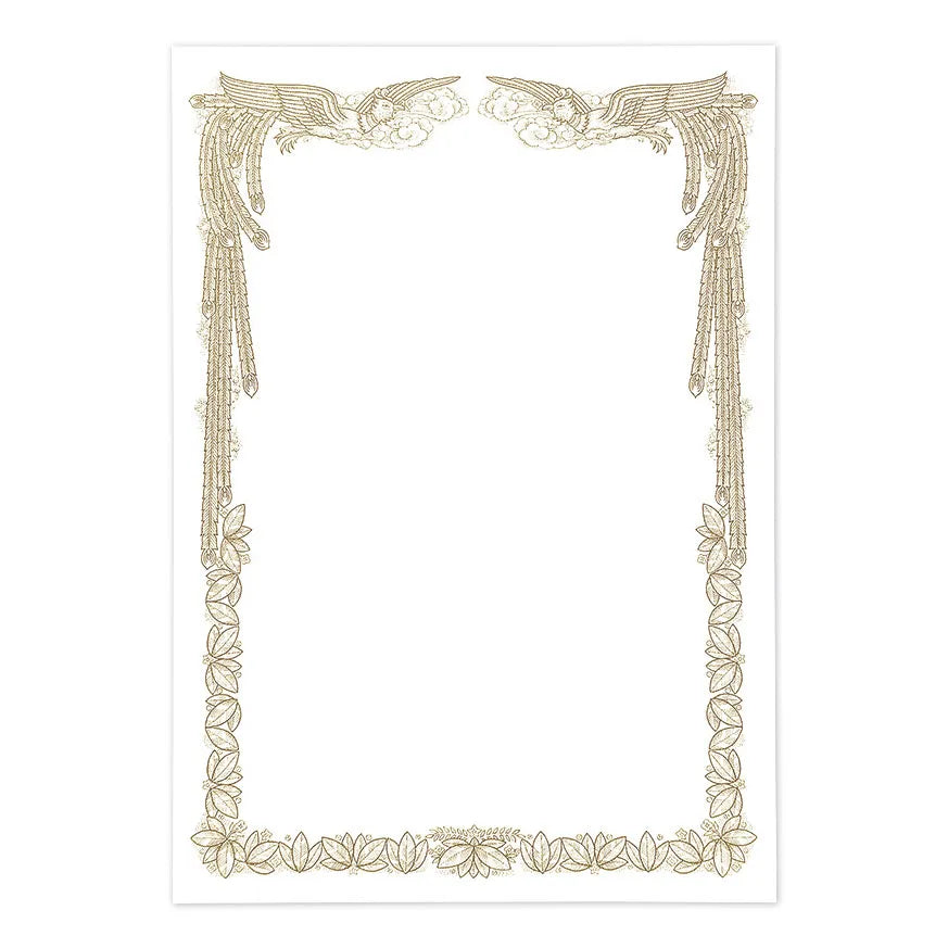 Inkjet-printable certificate paper (A5, portrait orientation) JP-SHA5TN
